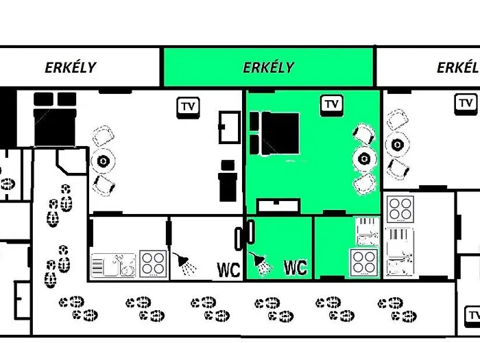 Kastelykert Apartmán Gyula