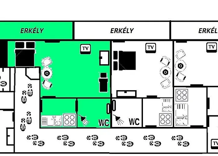 Appartement Kastelykert *